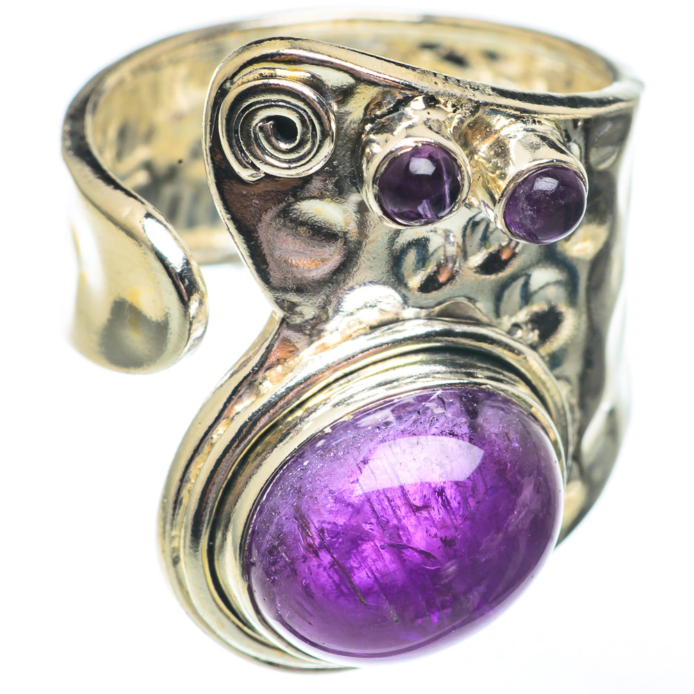 Amethyst Rings handcrafted by Anasilvercos - RING68006