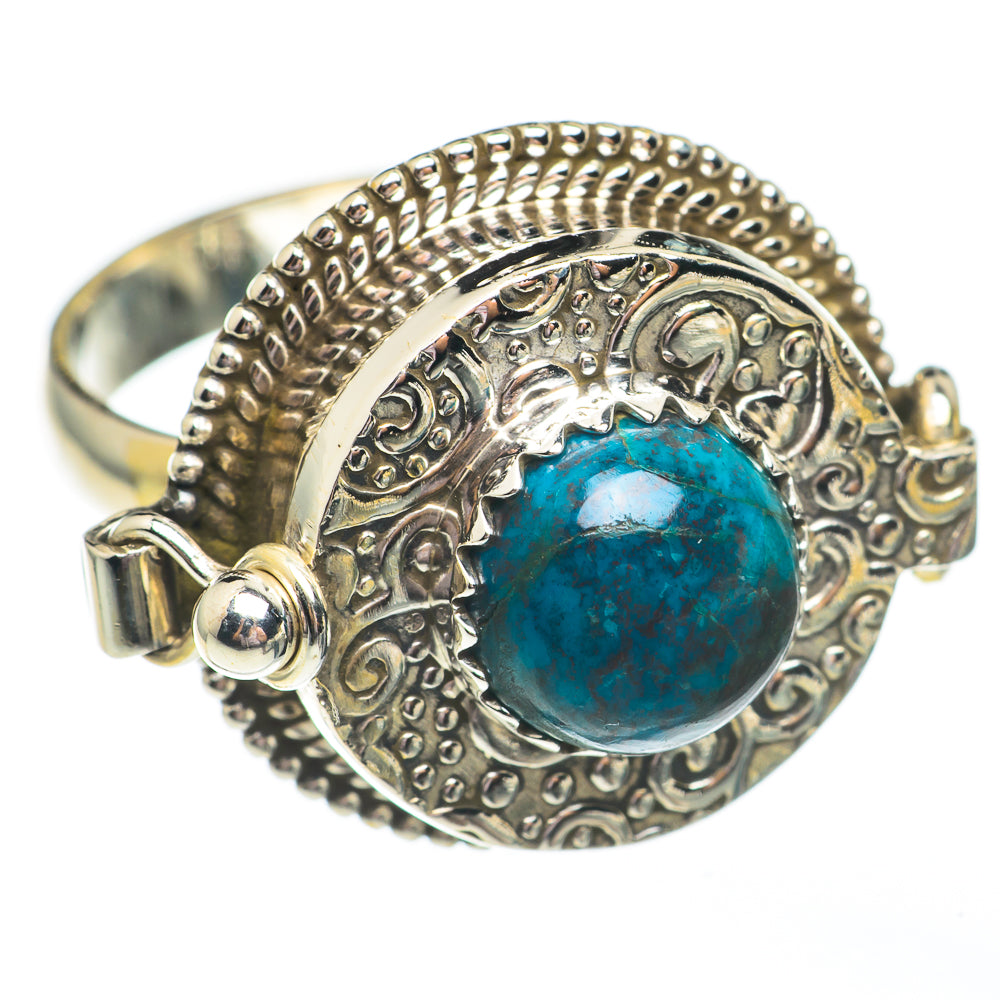 Shattuckite Rings handcrafted by Anasilvercos - RING68019