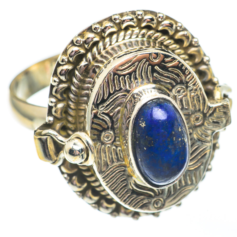 Lapis Lazuli Rings handcrafted by Anasilvercos - RING68021