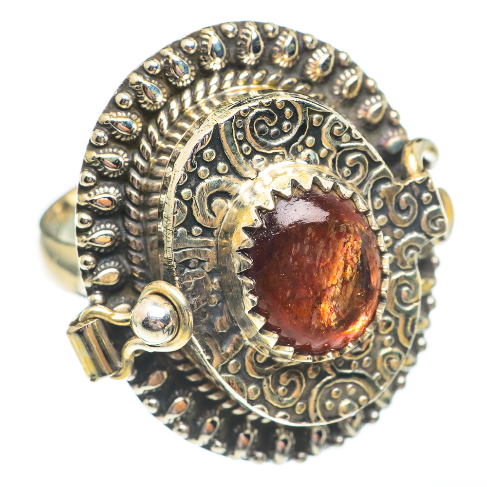 Sunstone Rings handcrafted by Anasilvercos - RING68031