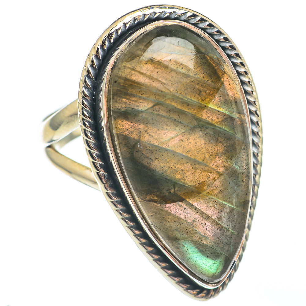 Labradorite Rings handcrafted by Anasilvercos - RING68062