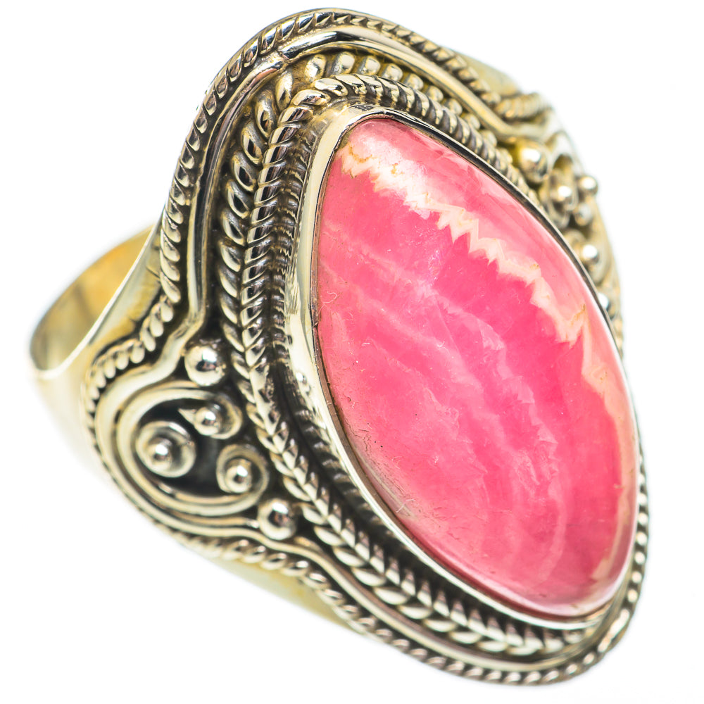 Rhodochrosite Rings handcrafted by Anasilvercos - RING68066