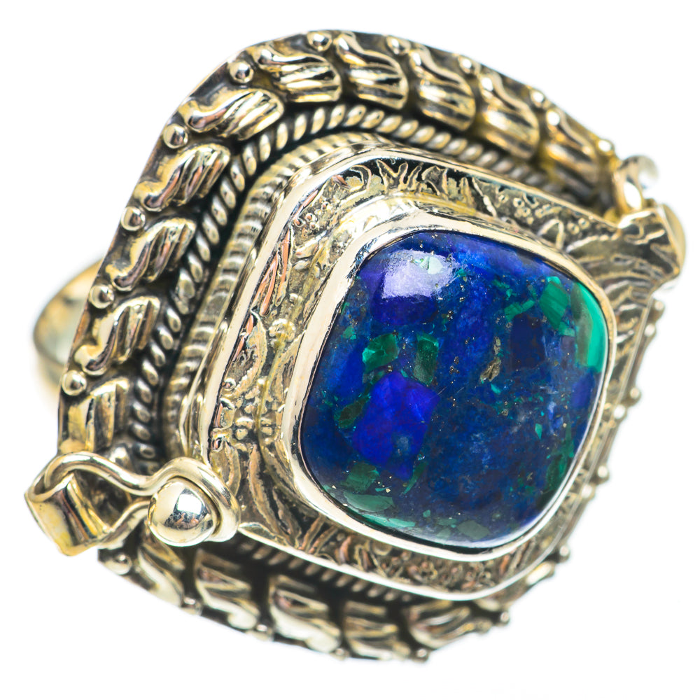 Azurite Rings handcrafted by Anasilvercos - RING68074