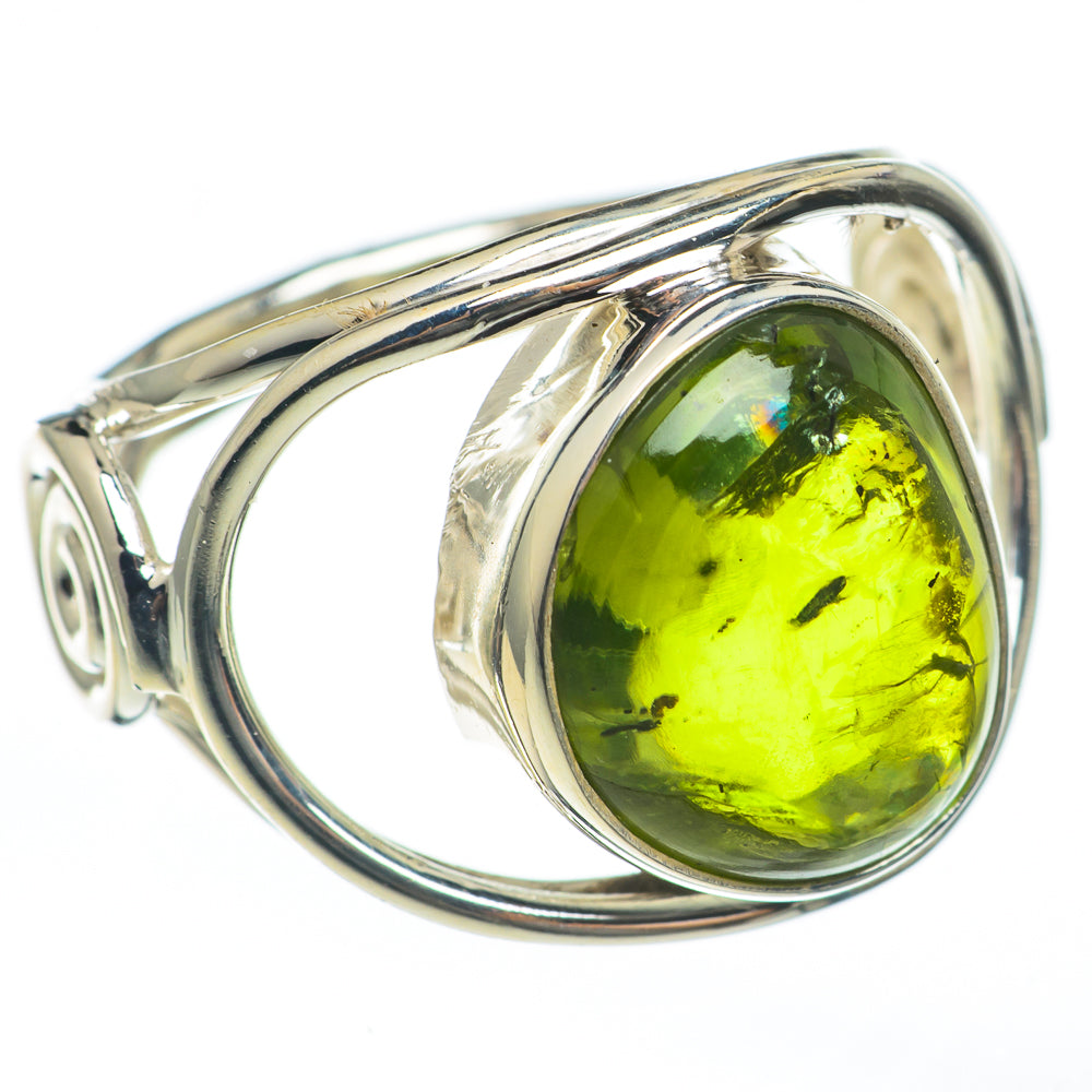 Peridot Rings handcrafted by Anasilvercos - RING68084