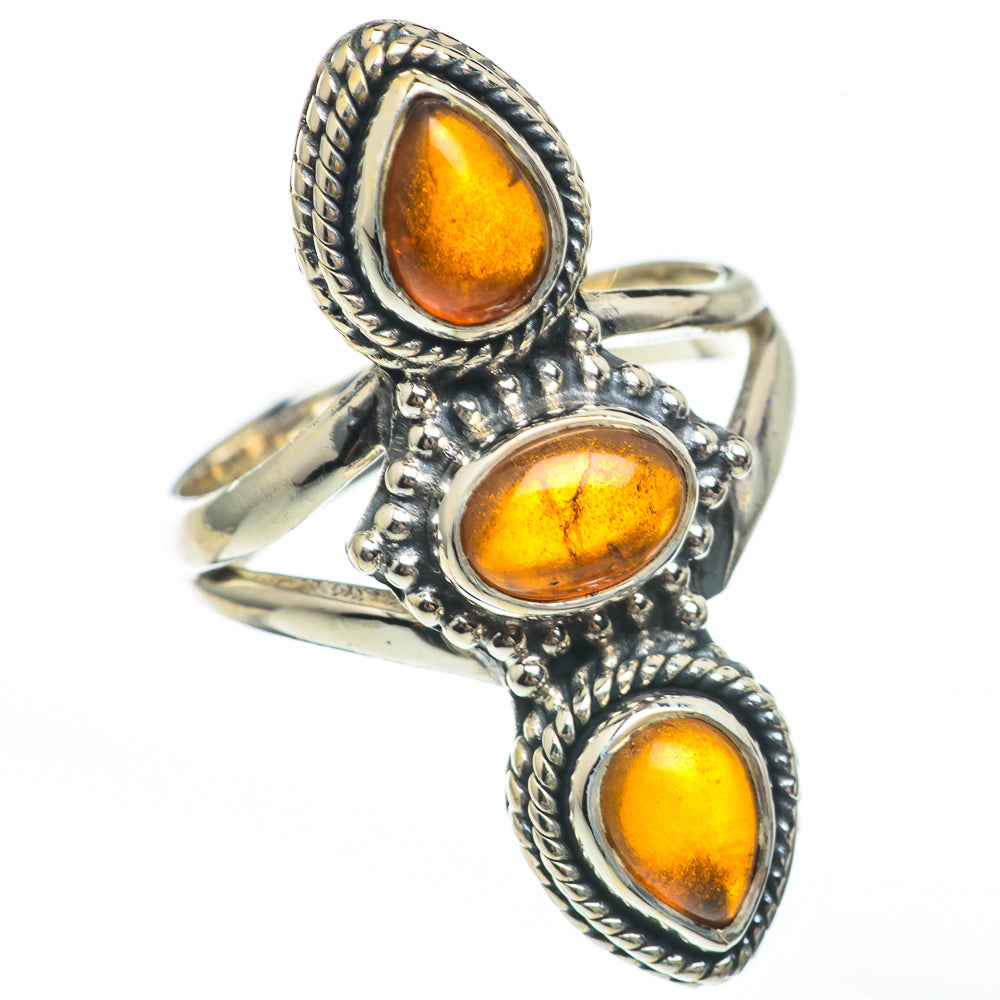 Baltic Amber Rings handcrafted by Anasilvercos - RING68087