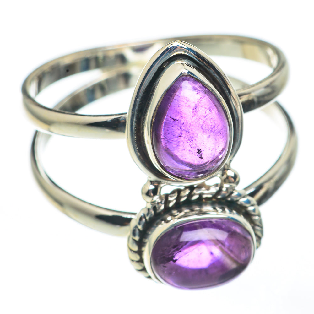 Amethyst Rings handcrafted by Anasilvercos - RING68094