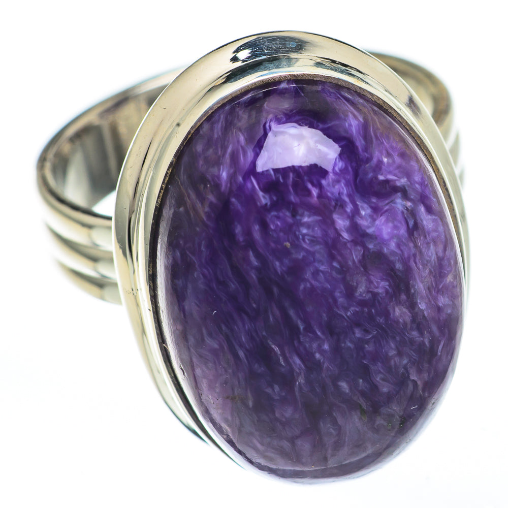 Charoite Rings handcrafted by Anasilvercos - RING68095