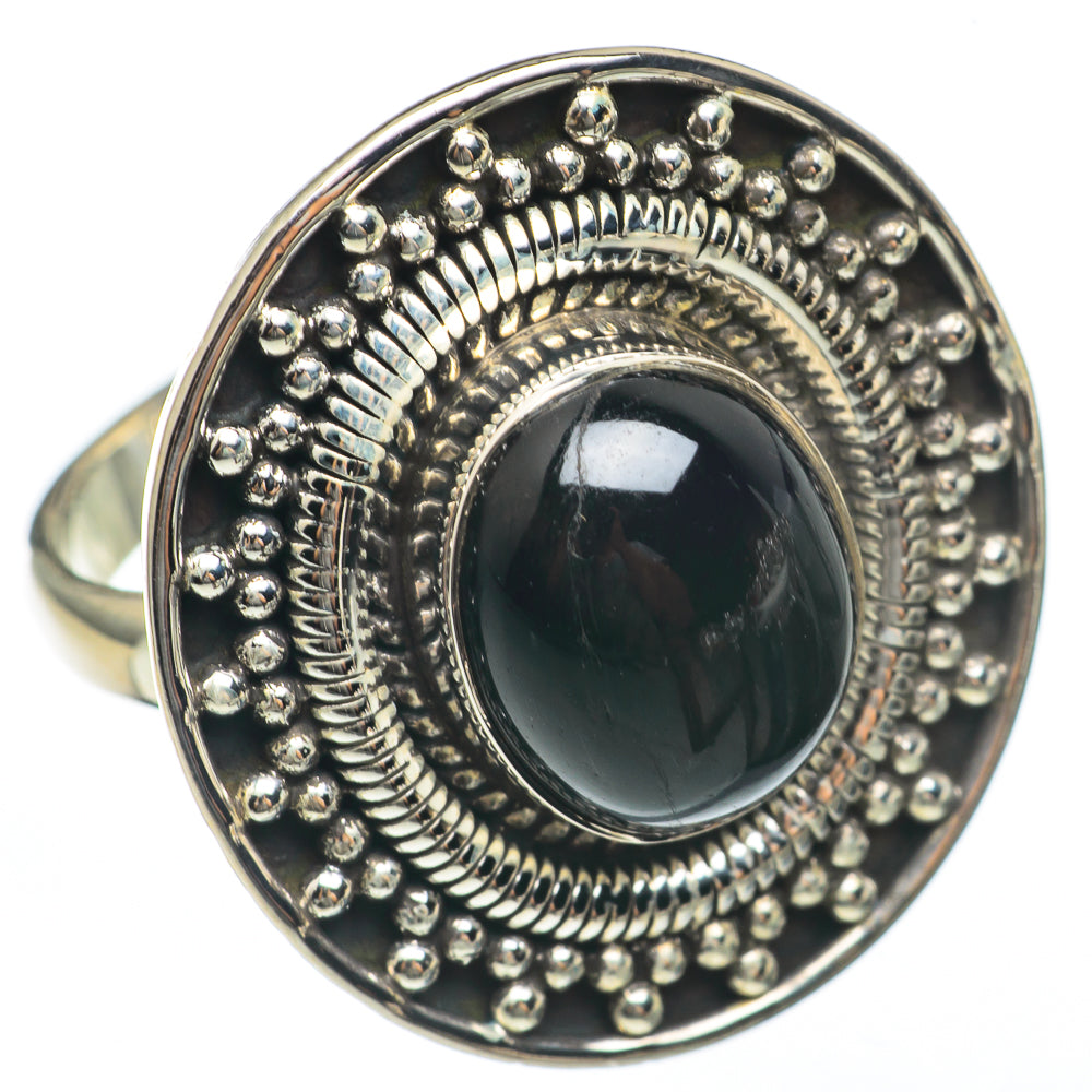 Black Onyx Rings handcrafted by Anasilvercos - RING68099