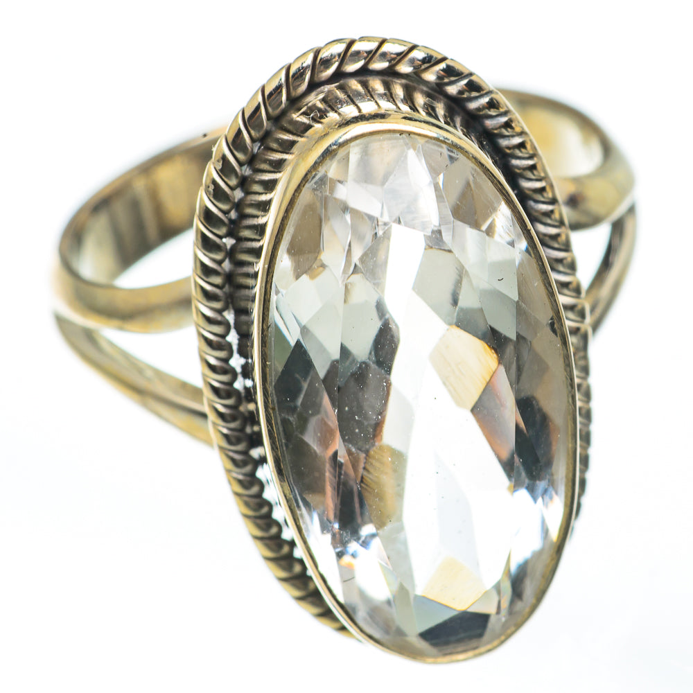 White Quartz Rings handcrafted by Anasilvercos - RING68102