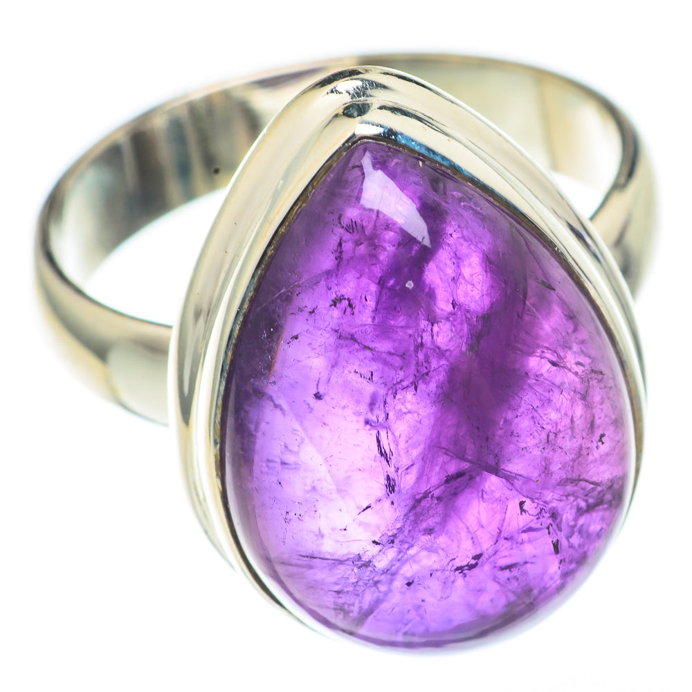 Amethyst Rings handcrafted by Anasilvercos - RING68129