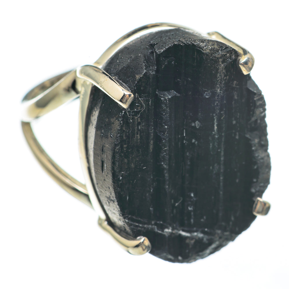 Black Tourmaline Rings handcrafted by Anasilvercos - RING68134