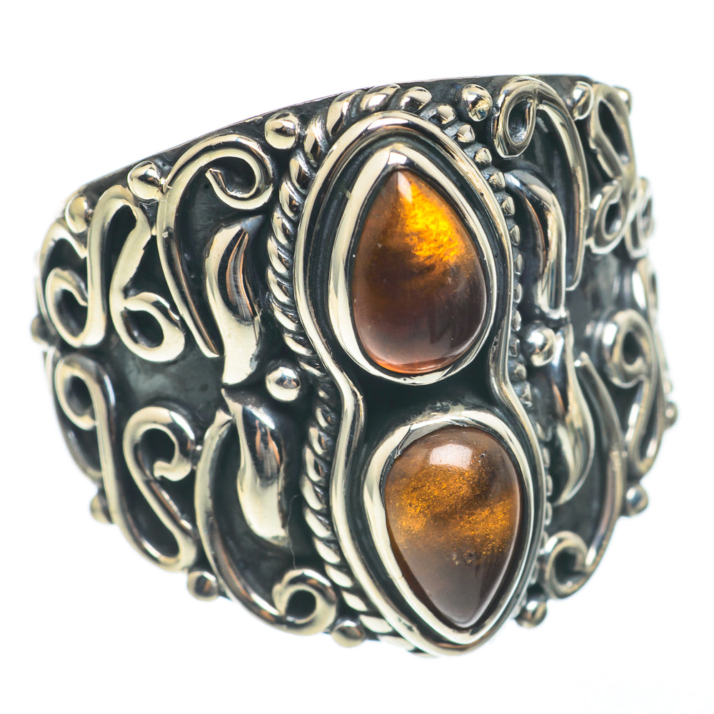 Baltic Amber Rings handcrafted by Anasilvercos - RING68155
