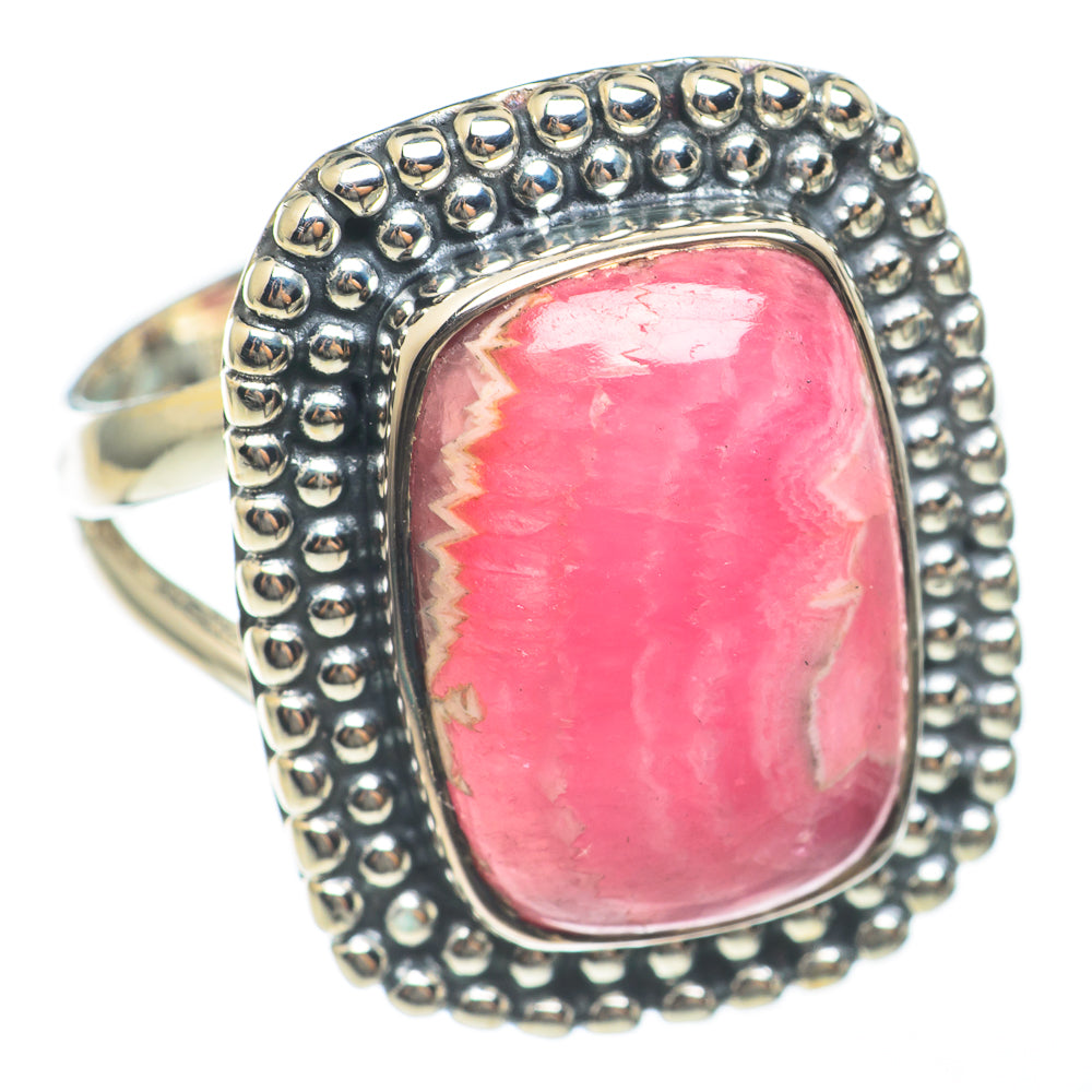 Rhodochrosite Rings handcrafted by Anasilvercos - RING68157