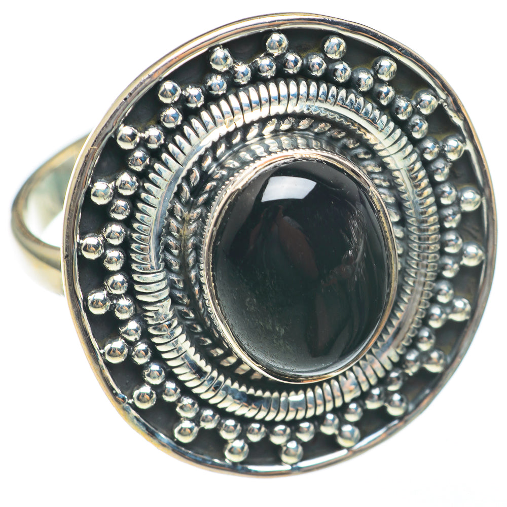 Black Onyx Rings handcrafted by Anasilvercos - RING68166