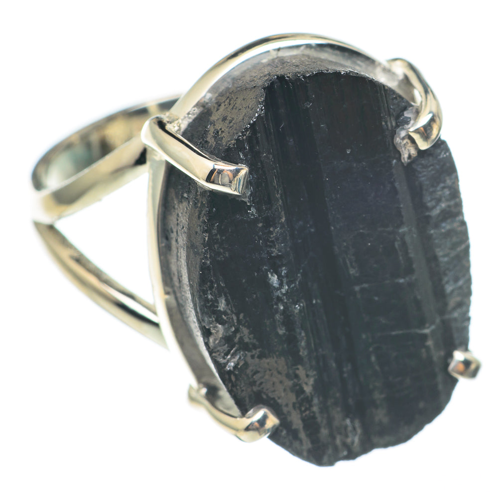 Black Tourmaline Rings handcrafted by Anasilvercos - RING68167