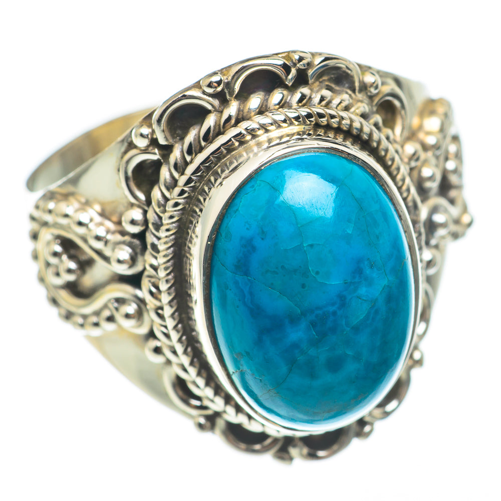 Chrysocolla Rings handcrafted by Anasilvercos - RING68178