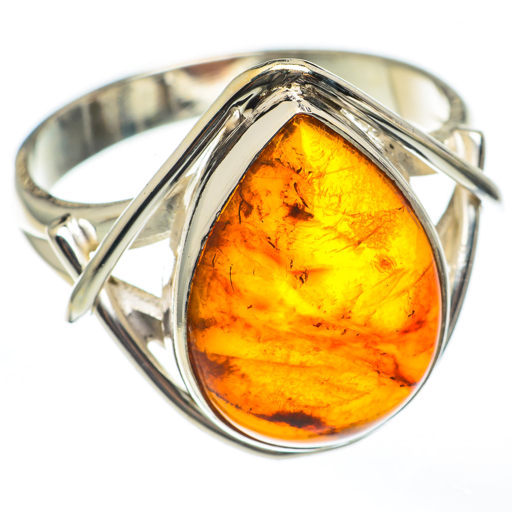 Baltic Amber Rings handcrafted by Anasilvercos - RING68187