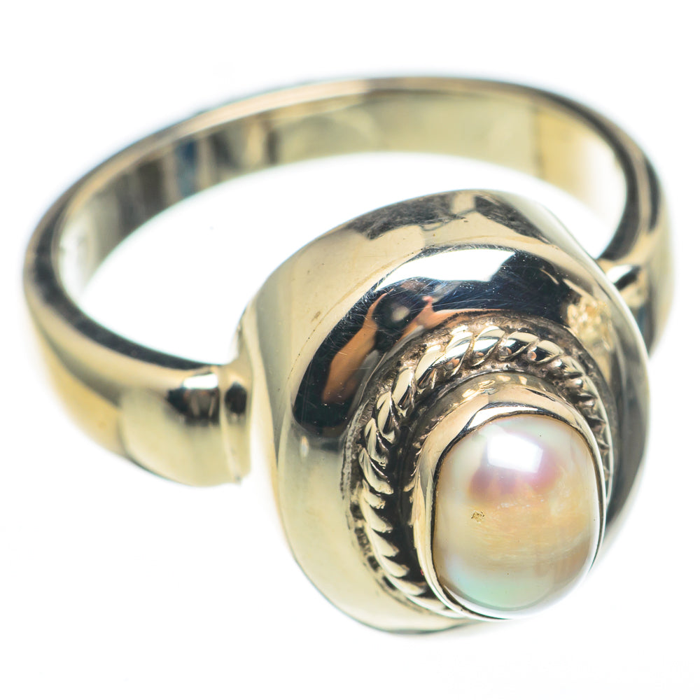 Cultured Pearl Rings handcrafted by Anasilvercos - RING68201