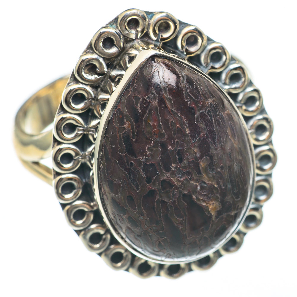Dinosaur Bone Rings handcrafted by Anasilvercos - RING68215