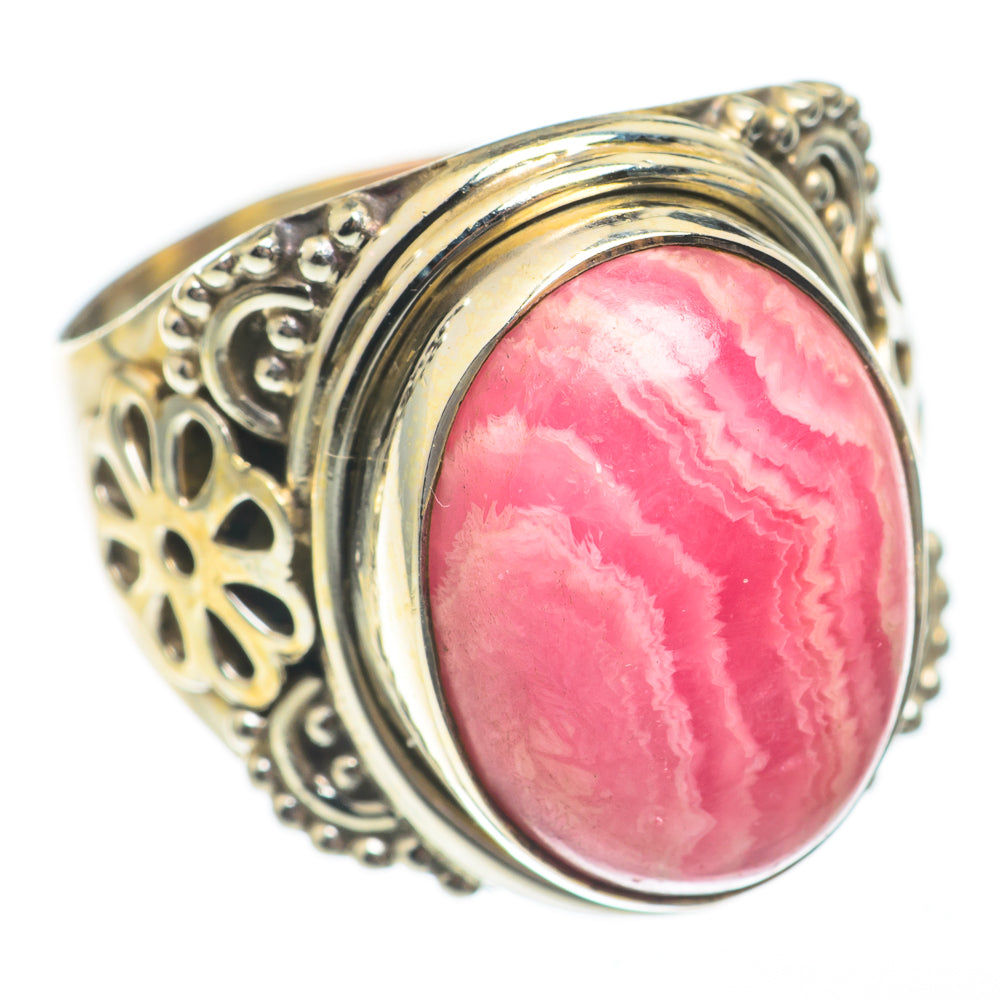 Rhodochrosite Rings handcrafted by Anasilvercos - RING68218