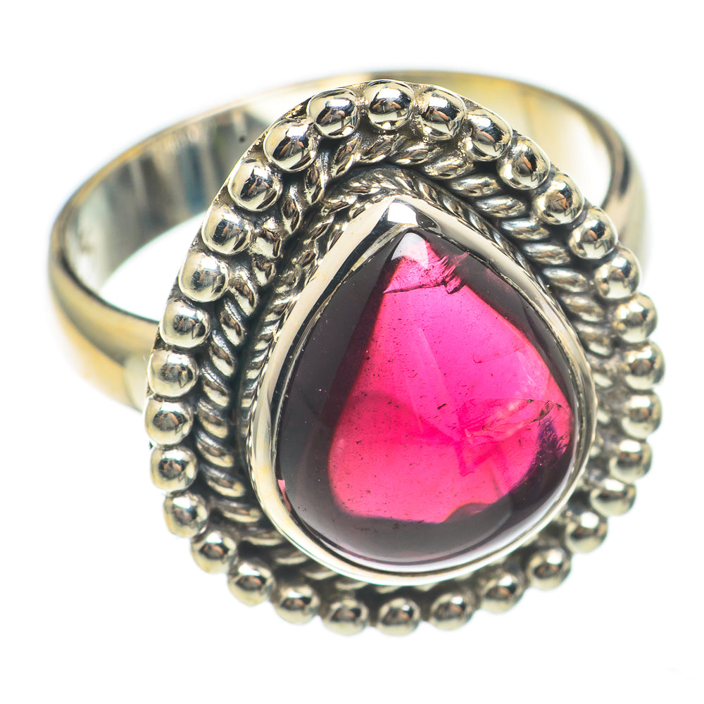 Garnet Rings handcrafted by Anasilvercos - RING68219