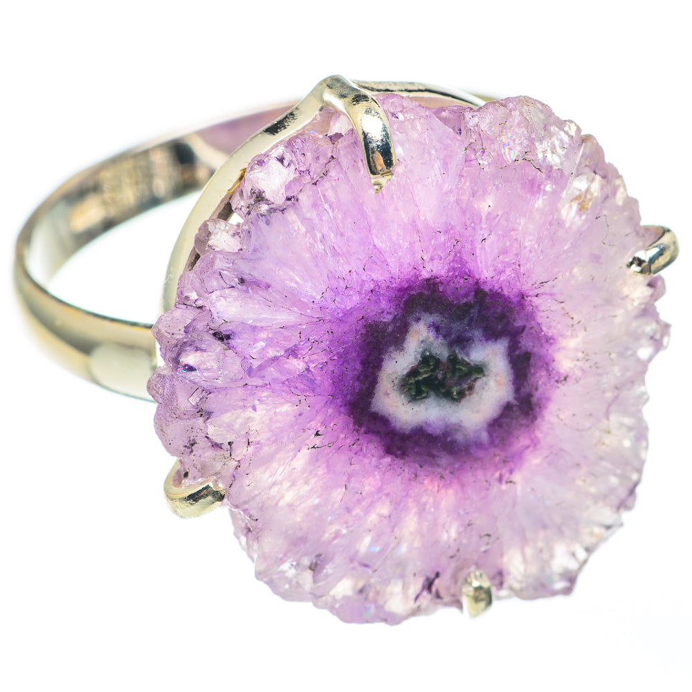 Amethyst Stalactite Rings handcrafted by Anasilvercos - RING68221
