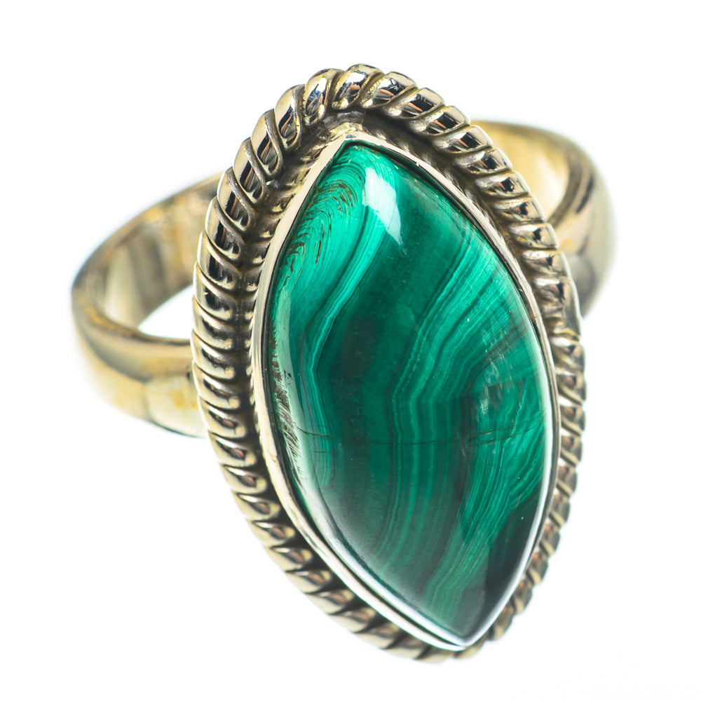 Malachite Rings handcrafted by Anasilvercos - RING68238