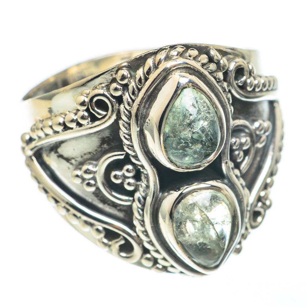 Aquamarine Rings handcrafted by Anasilvercos - RING68248