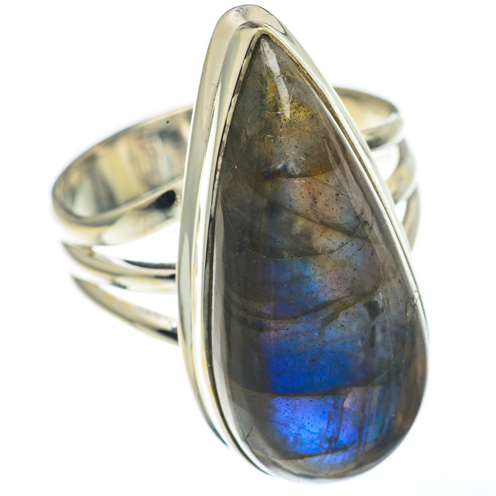 Labradorite Rings handcrafted by Anasilvercos - RING68285