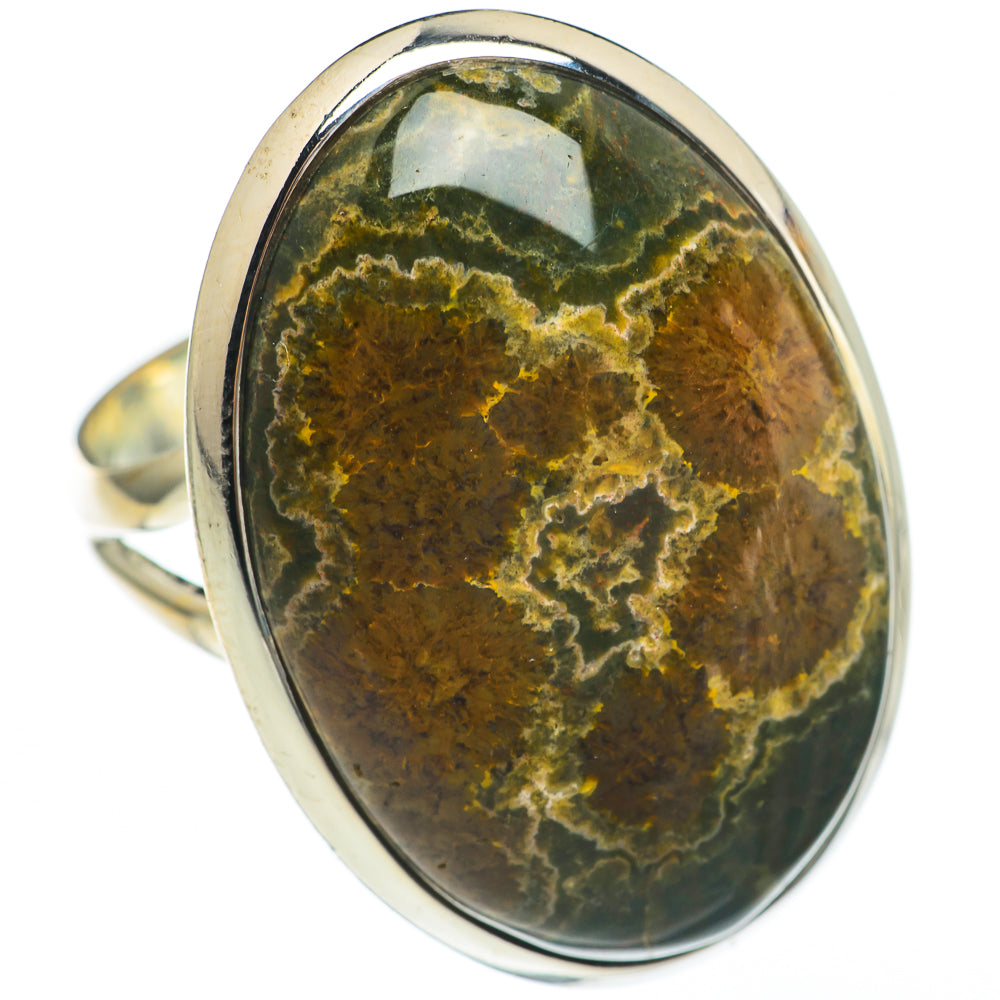 Ocean Jasper Rings handcrafted by Anasilvercos - RING68290