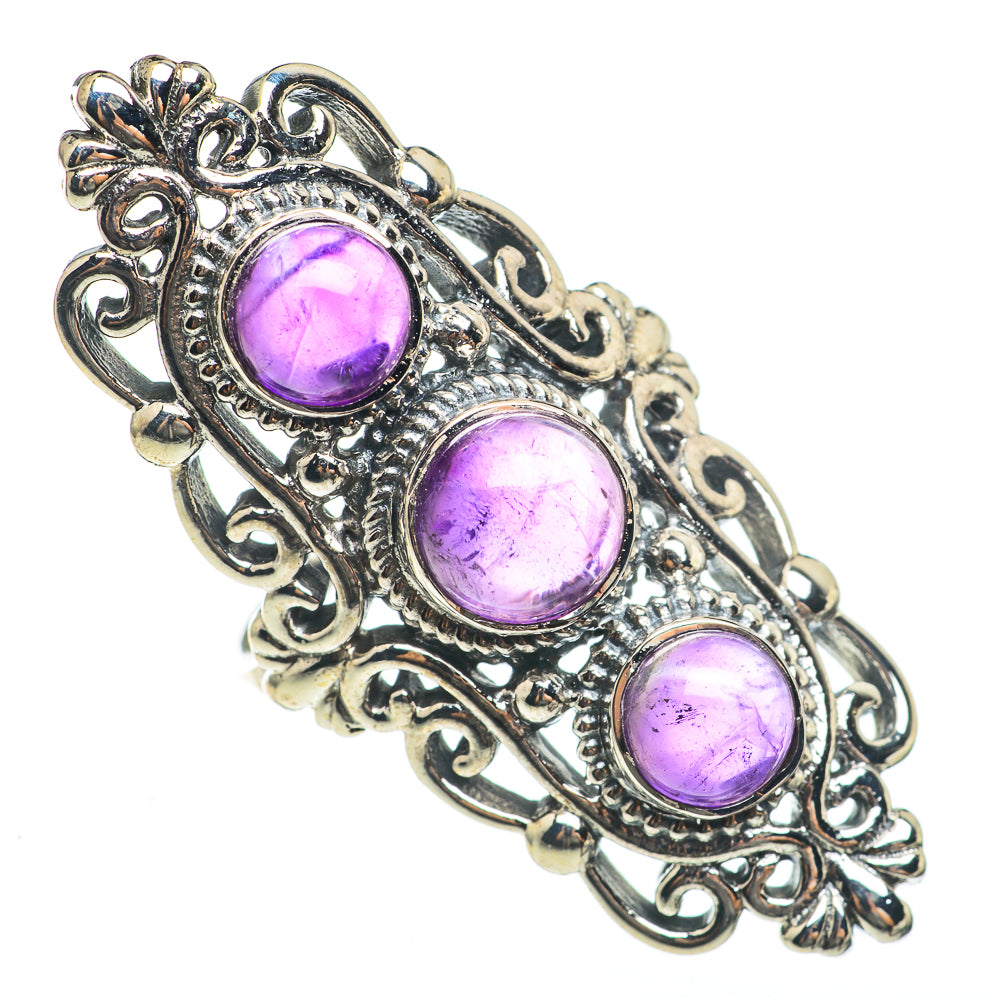 Amethyst Rings handcrafted by Anasilvercos - RING68301