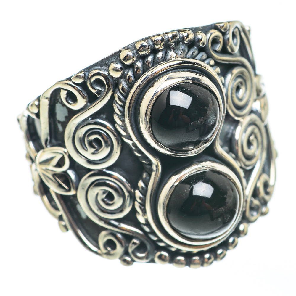 Black Onyx Rings handcrafted by Anasilvercos - RING68303