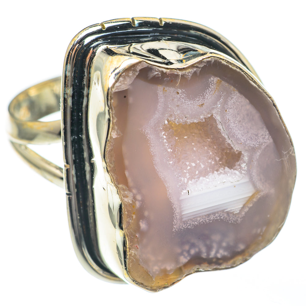 Geode Slice Rings handcrafted by Anasilvercos - RING68307