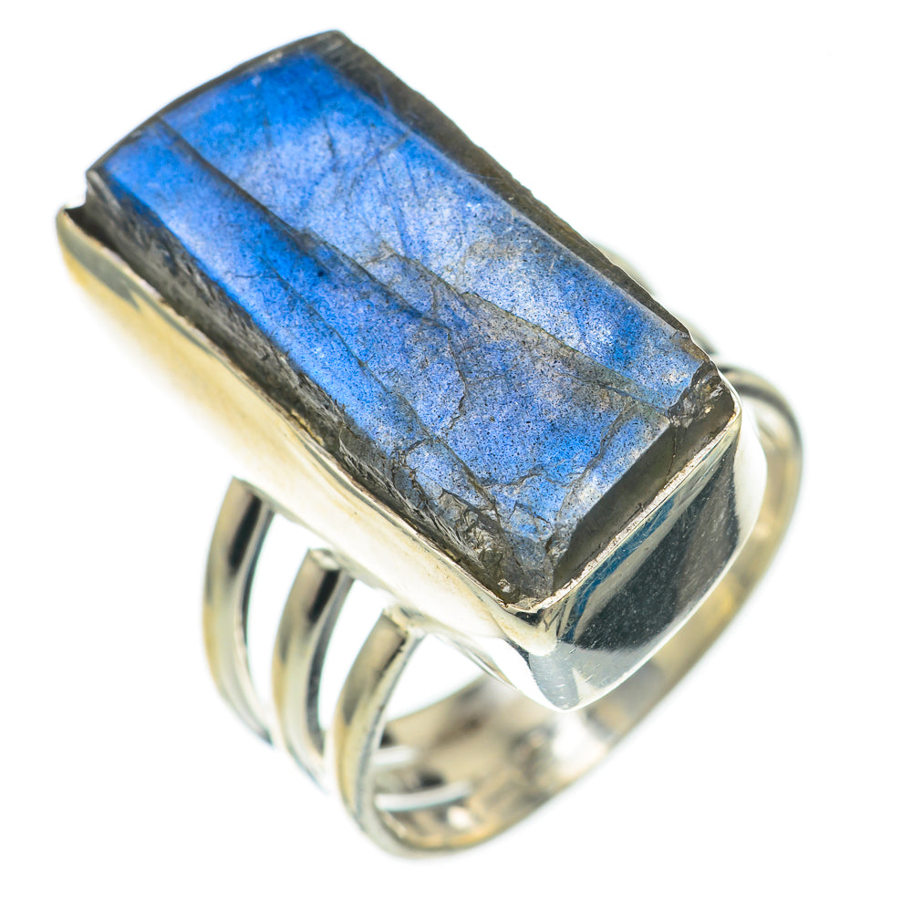 Labradorite Rings handcrafted by Anasilvercos - RING68322