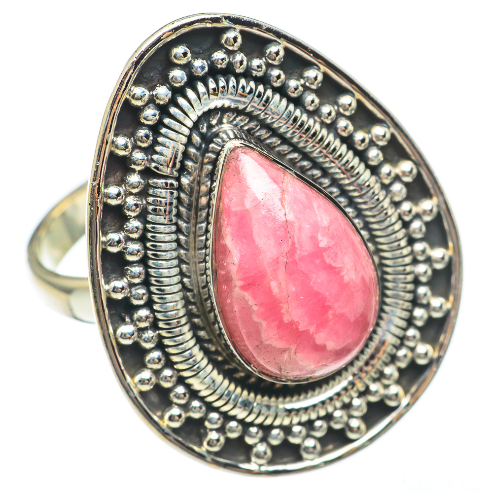 Rhodochrosite Rings handcrafted by Anasilvercos - RING68356 - Photo 2