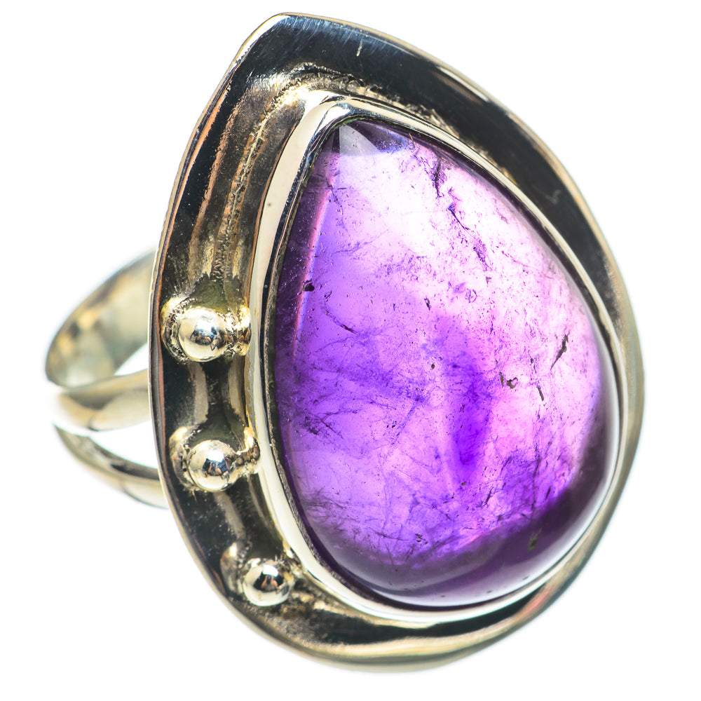 Amethyst Rings handcrafted by Anasilvercos - RING68360