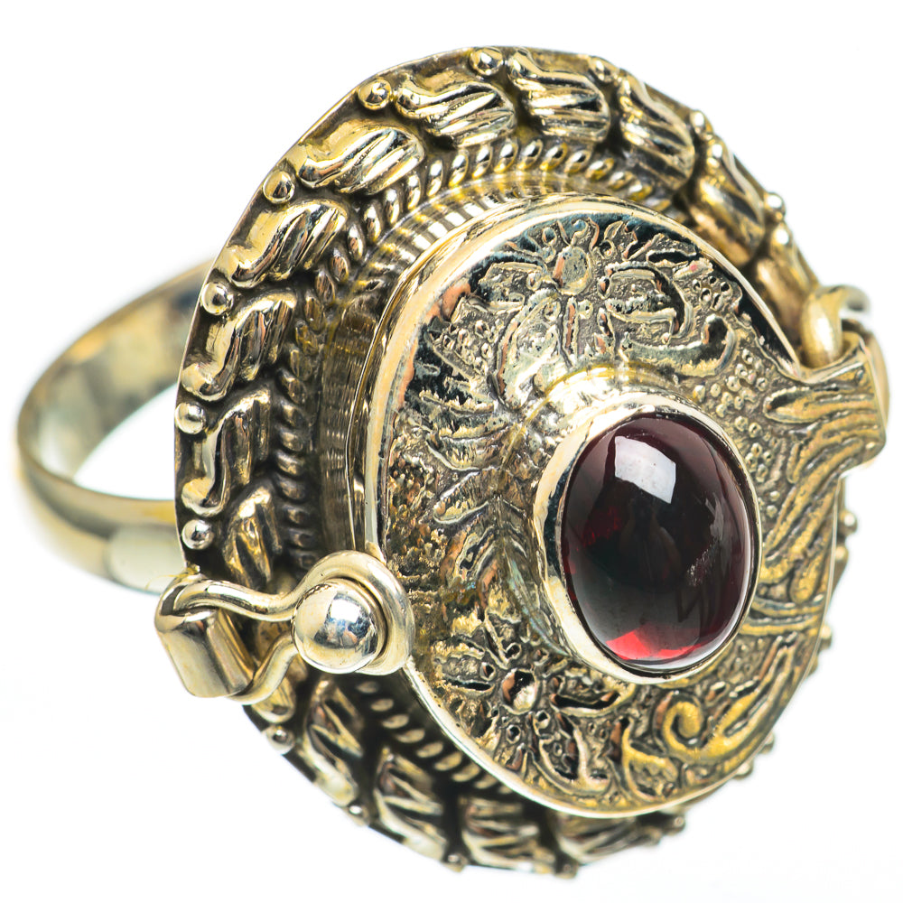 Garnet Rings handcrafted by Anasilvercos - RING68362