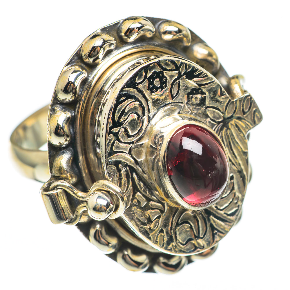 Garnet Rings handcrafted by Anasilvercos - RING68363