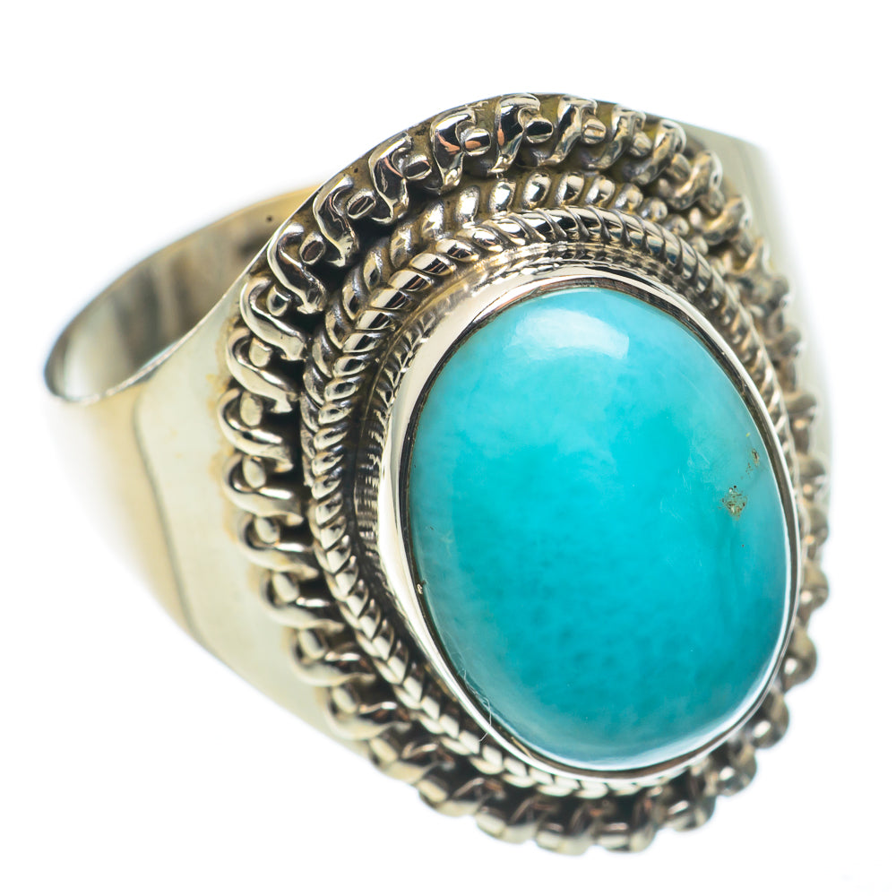 Larimar Rings handcrafted by Anasilvercos - RING68376
