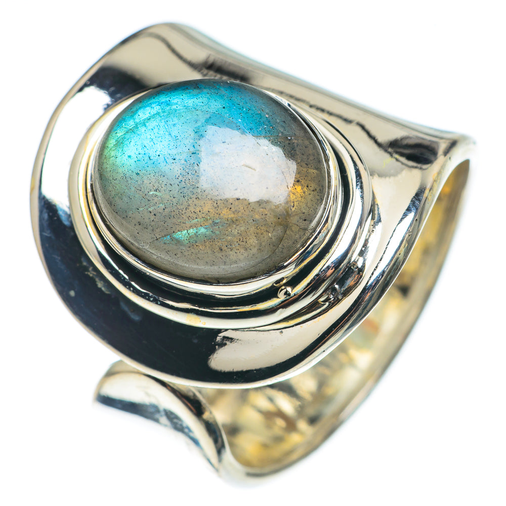 Labradorite Rings handcrafted by Anasilvercos - RING68379
