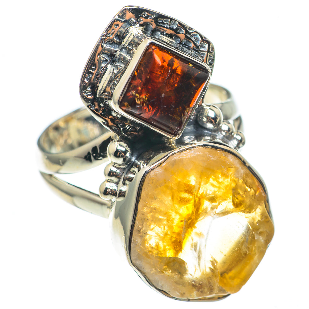 Citrine Rings handcrafted by Anasilvercos - RING68387