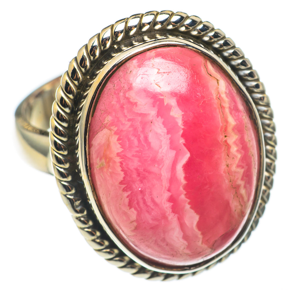 Rhodochrosite Rings handcrafted by Anasilvercos - RING68425