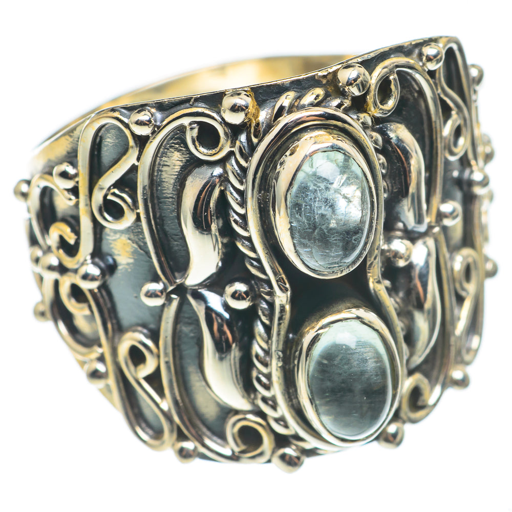 Aquamarine Rings handcrafted by Anasilvercos - RING68443