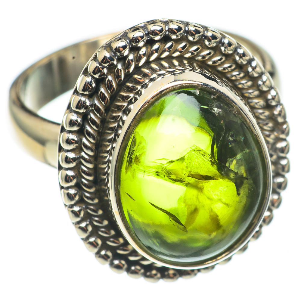 Peridot Rings handcrafted by Anasilvercos - RING68450