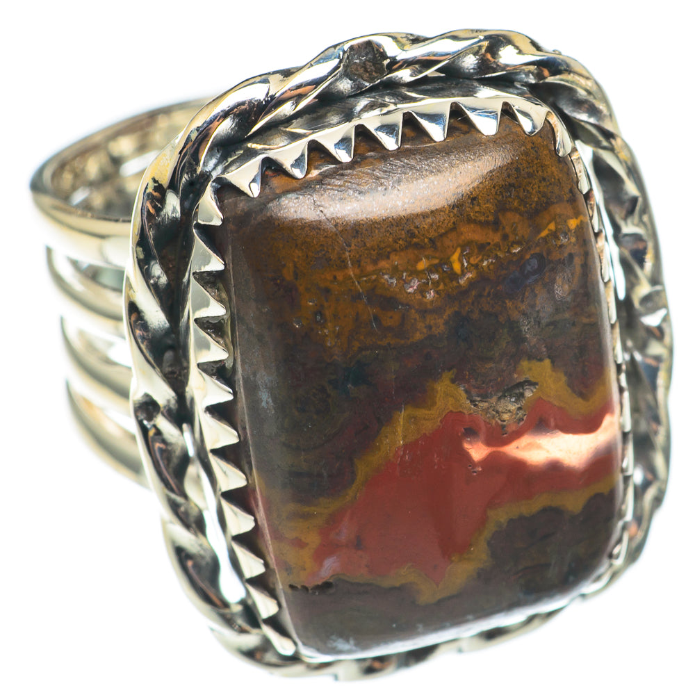 Moroccan Agate Rings handcrafted by Anasilvercos - RING68453