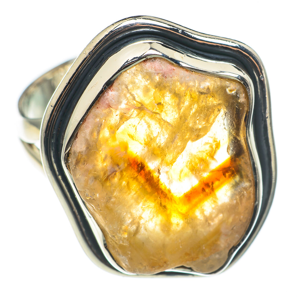 Citrine Rings handcrafted by Anasilvercos - RING68455