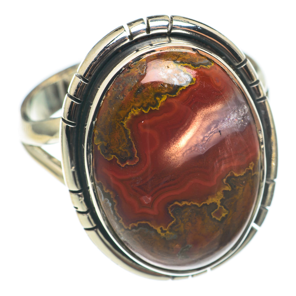 Ammonite Fossil Rings handcrafted by Anasilvercos - RING68482