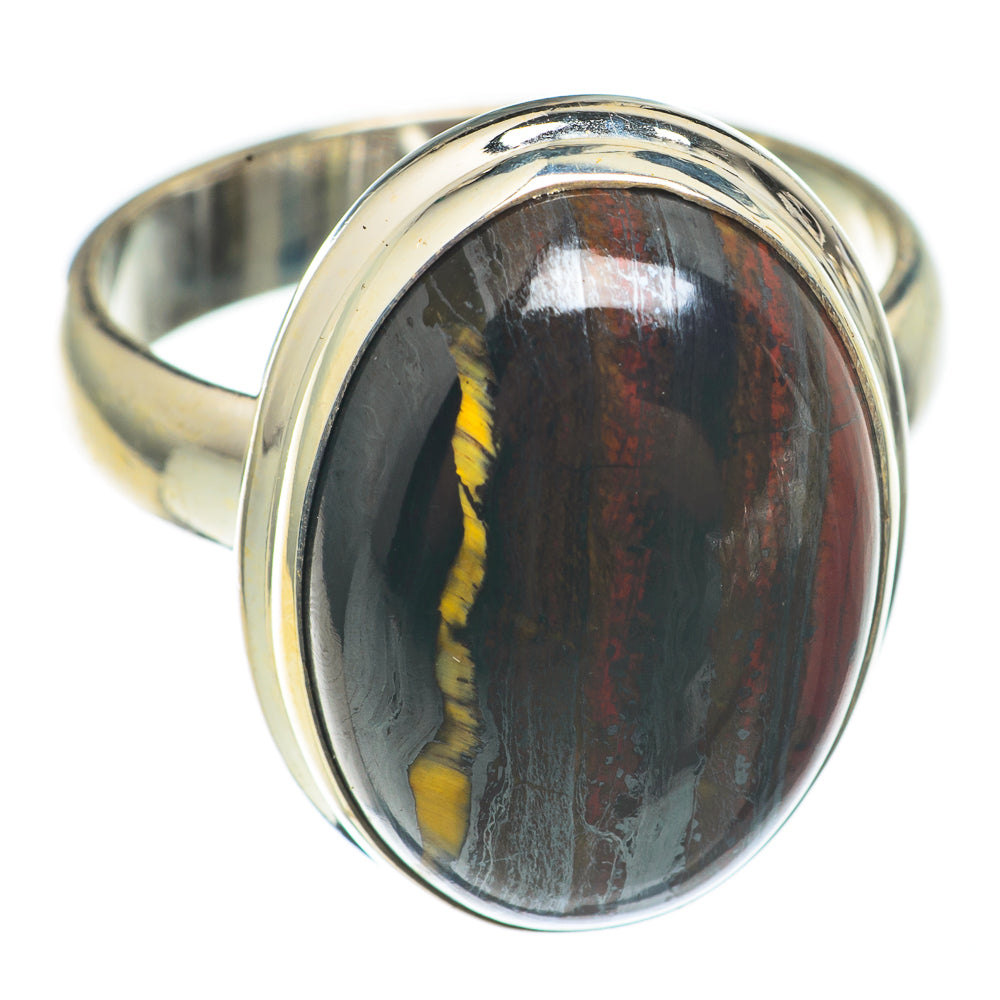 Tiger Eye Rings handcrafted by Anasilvercos - RING68484
