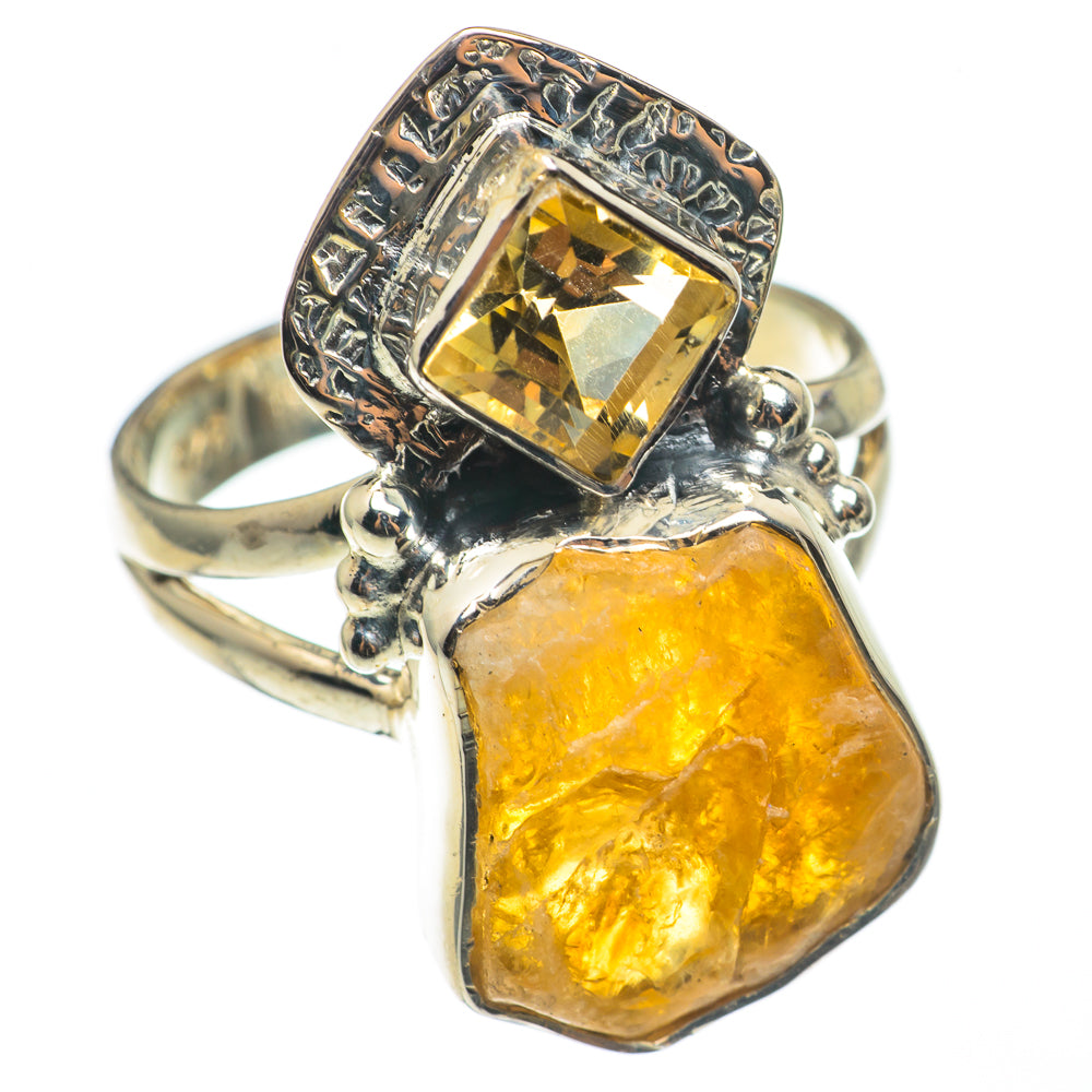 Citrine Rings handcrafted by Anasilvercos - RING68486