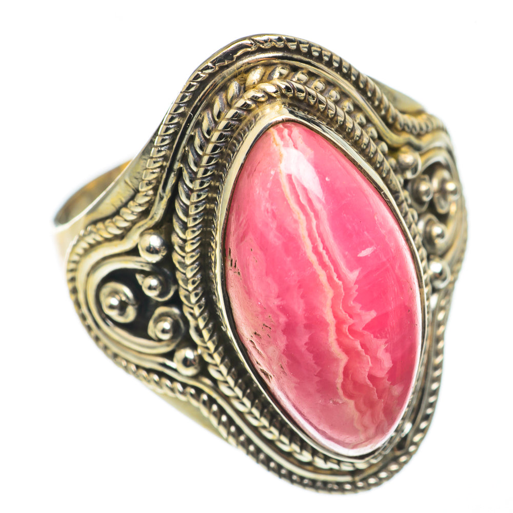 Rhodochrosite Rings handcrafted by Anasilvercos - RING68488